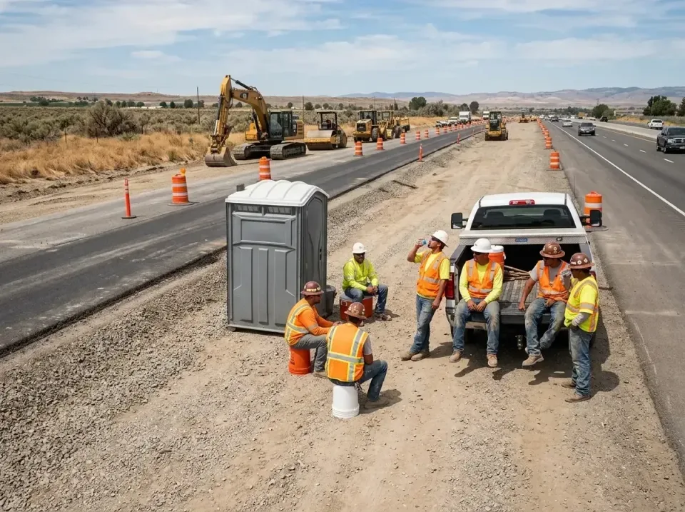 highway-road-construction-crew-007 — frequently asked questions, Porta Potty and Restroom Rentals in Hertford, NC